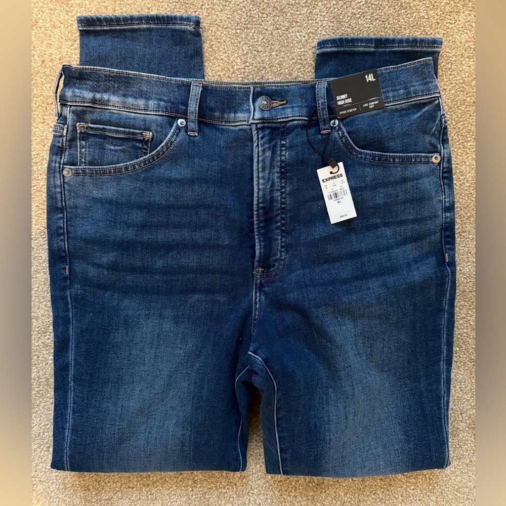 Express Women's Blue Jeans